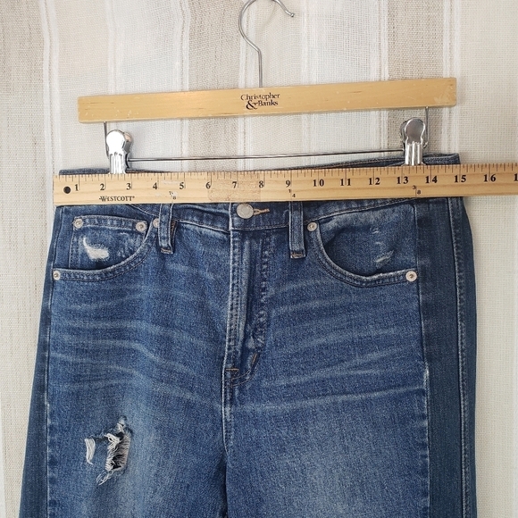 J. Crew‎ Vintage Straight Jeans Blue Size 28 - Picture 6 of 12